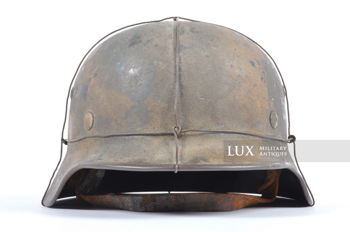 Casque M35 Luftwaffe camouflé deux tons avec fil de fer - photo 8