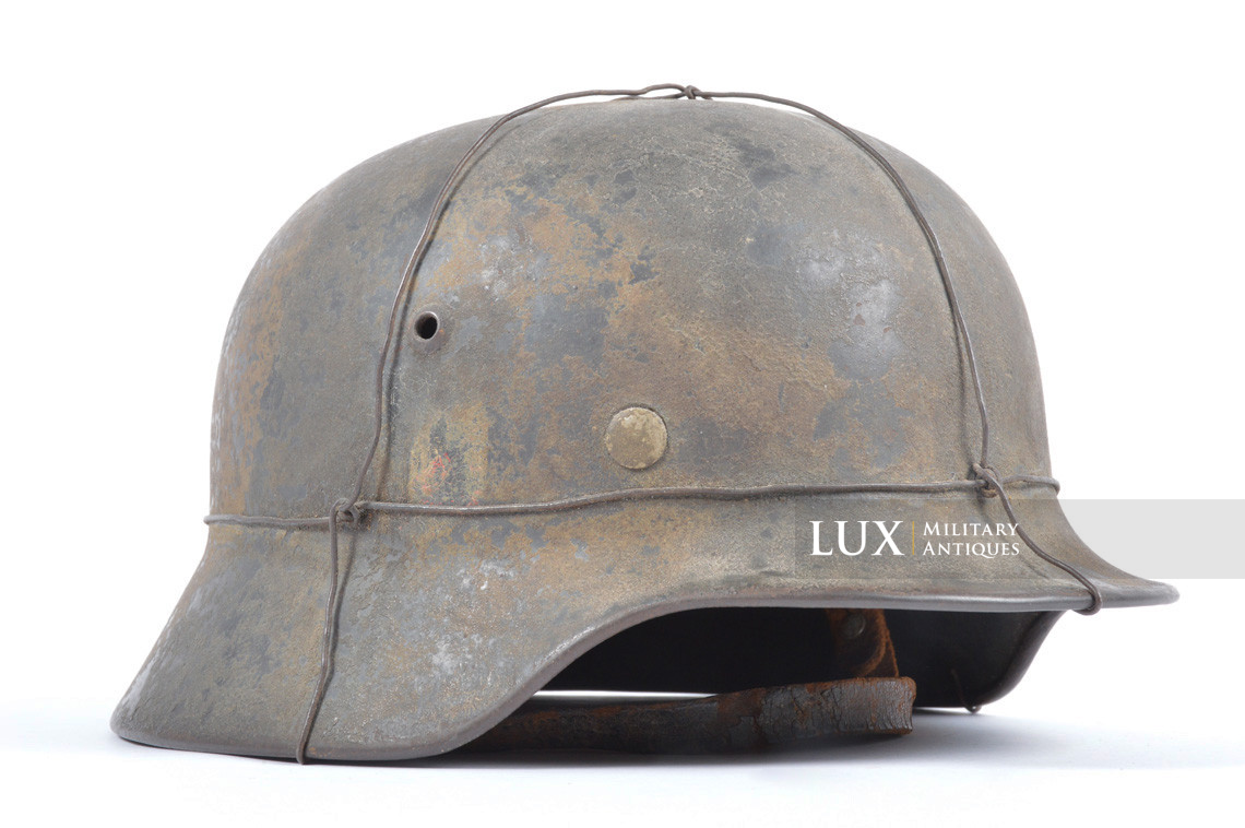 Casque M35 Luftwaffe camouflé deux tons avec fil de fer - photo 9