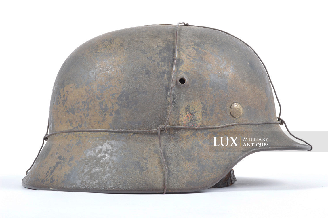 Casque M35 Luftwaffe camouflé deux tons avec fil de fer - photo 10