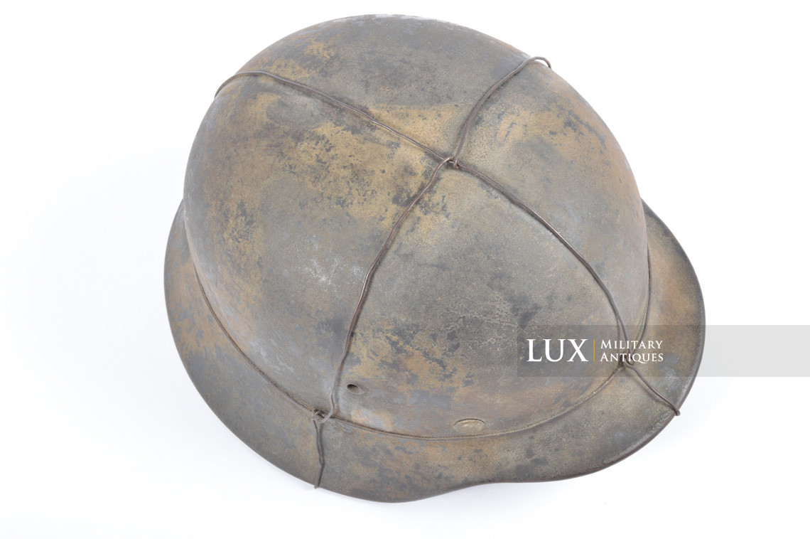 Casque M35 Luftwaffe camouflé deux tons avec fil de fer - photo 15