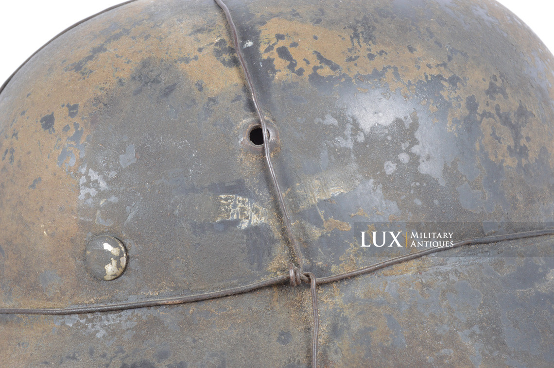 Casque M35 Luftwaffe camouflé deux tons avec fil de fer - photo 18