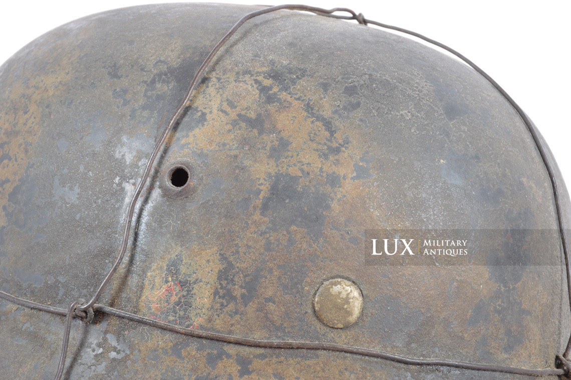 Casque M35 Luftwaffe camouflé deux tons avec fil de fer - photo 21