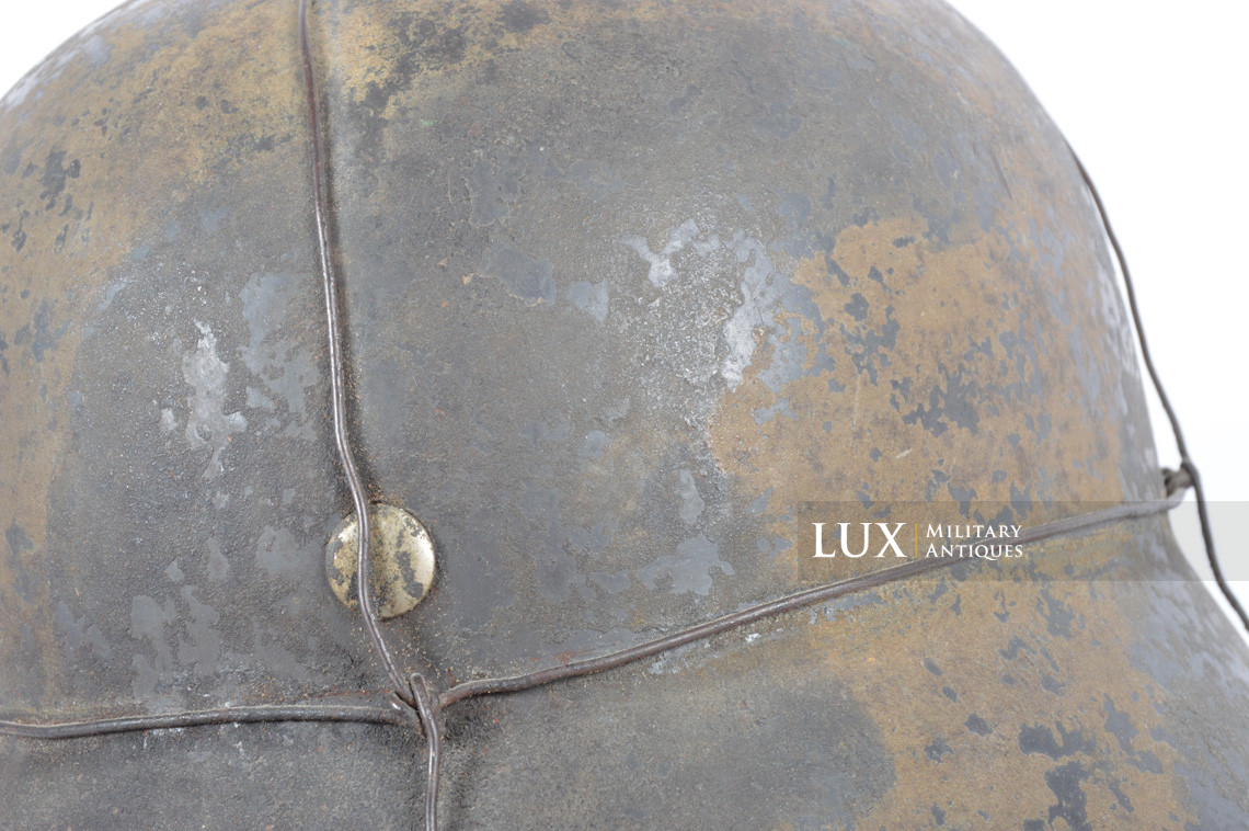 Casque M35 Luftwaffe camouflé deux tons avec fil de fer - photo 23