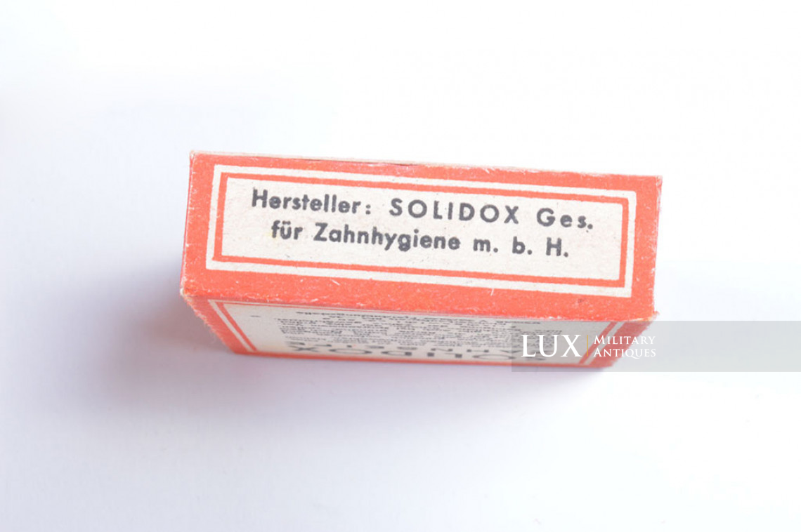German toothpaste « SOLIDOX » - Lux Military Antiques - photo 12