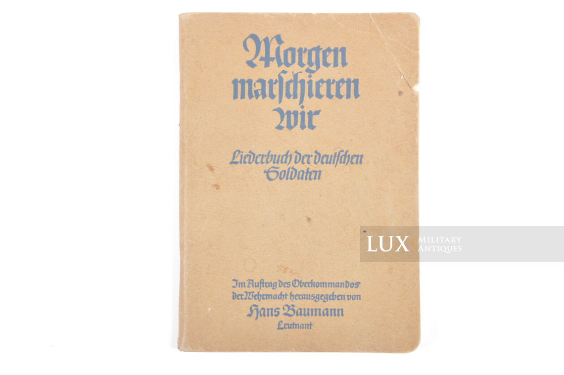 German Soldier's songs booklet, « Morgen marschieren Wir » - photo 4