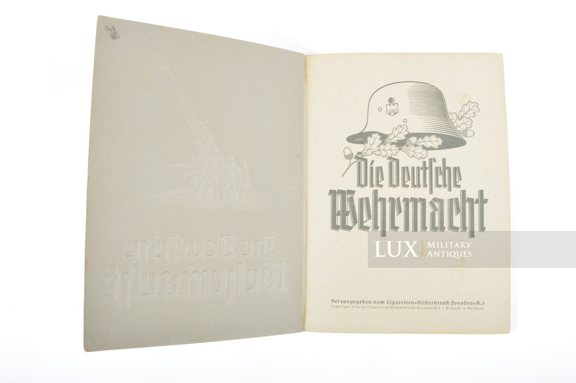 Album allemand de cartes à collectionner, « Die Deutsche Wehrmacht » - photo 7