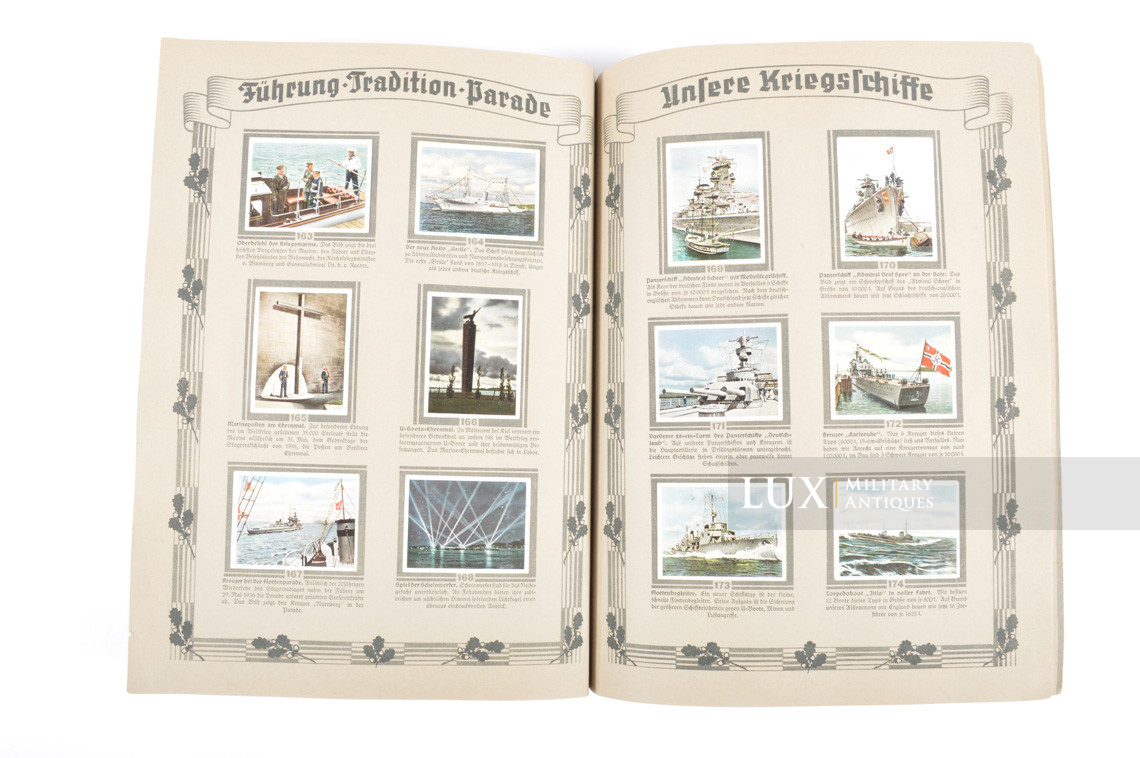 Album allemand de cartes à collectionner, « Die Deutsche Wehrmacht » - photo 14