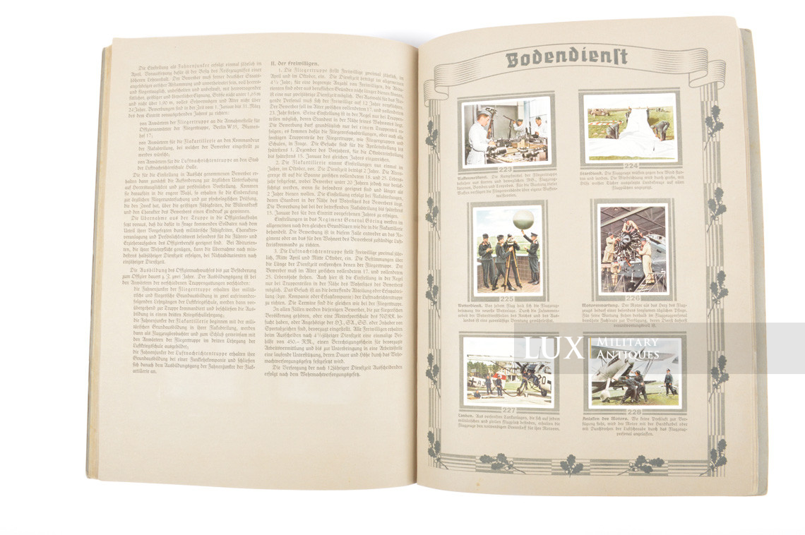 Album allemand de cartes à collectionner, « Die Deutsche Wehrmacht » - photo 16
