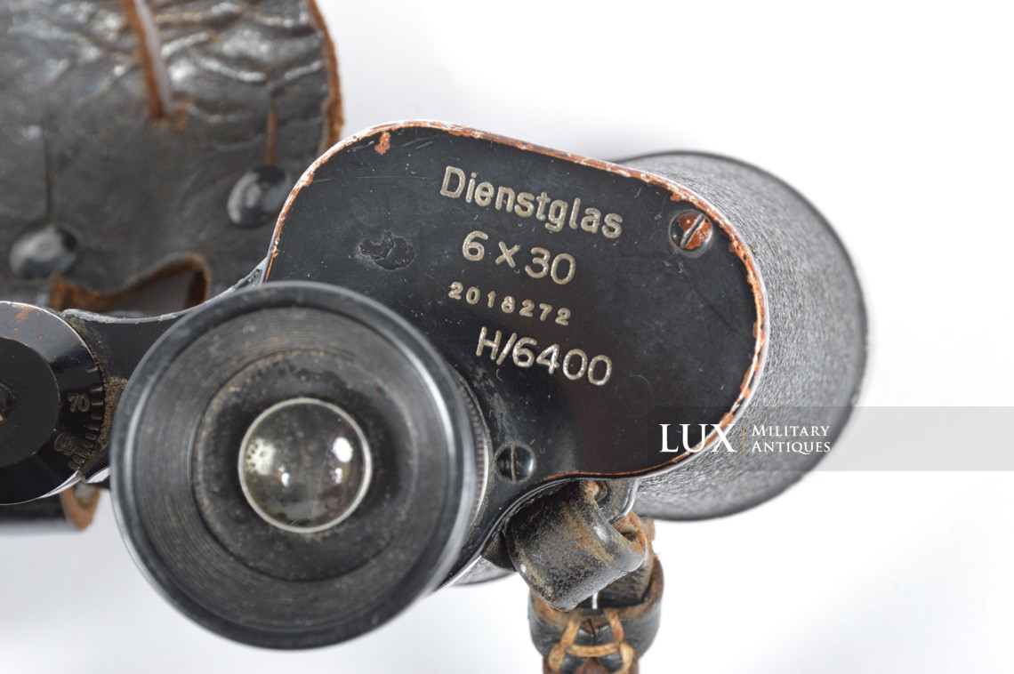 Paire de jumelles allemandes Dienstglas 6x30, « CARL ZEISS », nominative - photo 10