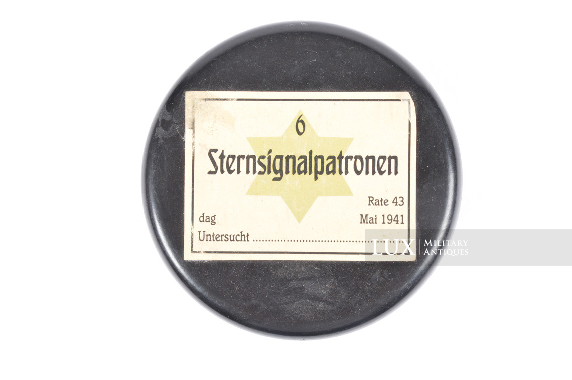 German six round signal flare container, « yellow » - photo 7