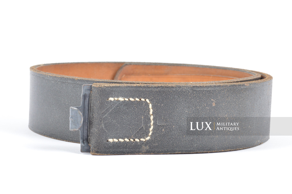 German Luftwaffe combat service leather belt, « 1941 » - photo 4