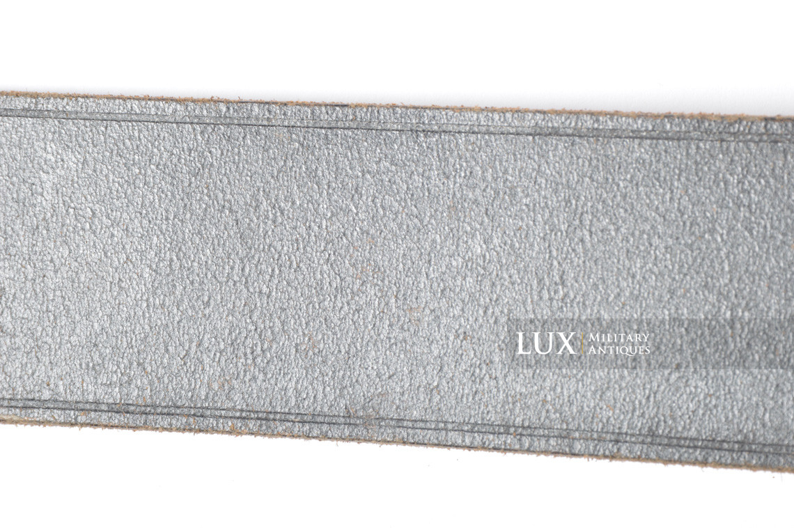 German Luftwaffe combat service leather belt, « 1941 » - photo 10