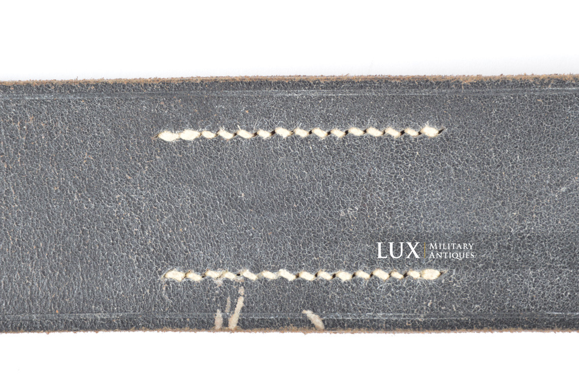 German Luftwaffe combat service leather belt, « 1941 » - photo 15