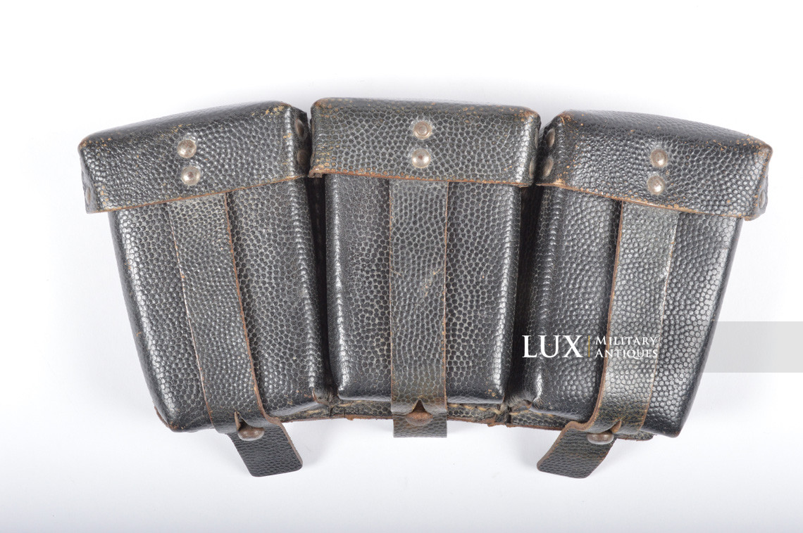 Pair of late-war k98 ammunition pouches, « RBNr » - photo 8