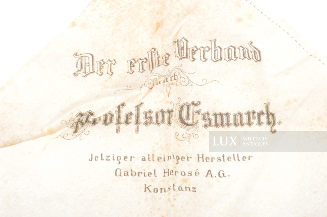 Echarpe médicale allemande WWI, « Verbandtuch » - photo 10