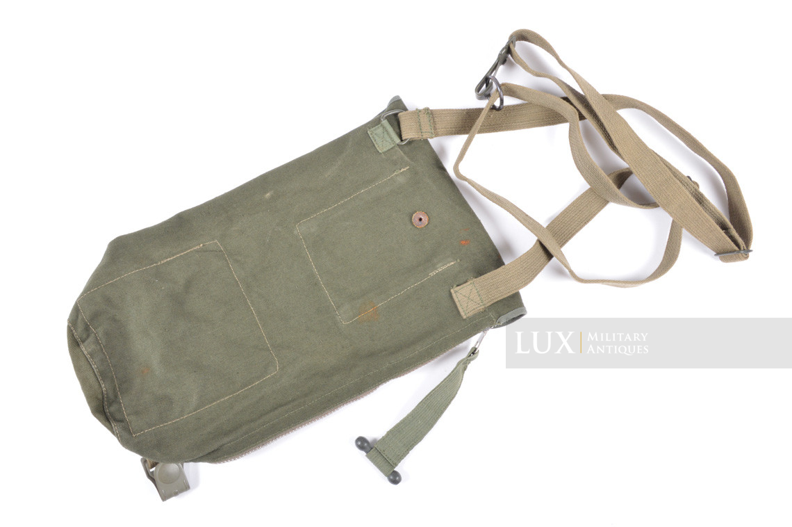 Early German paratrooper gas mask carrying bag, « AB » - photo 20