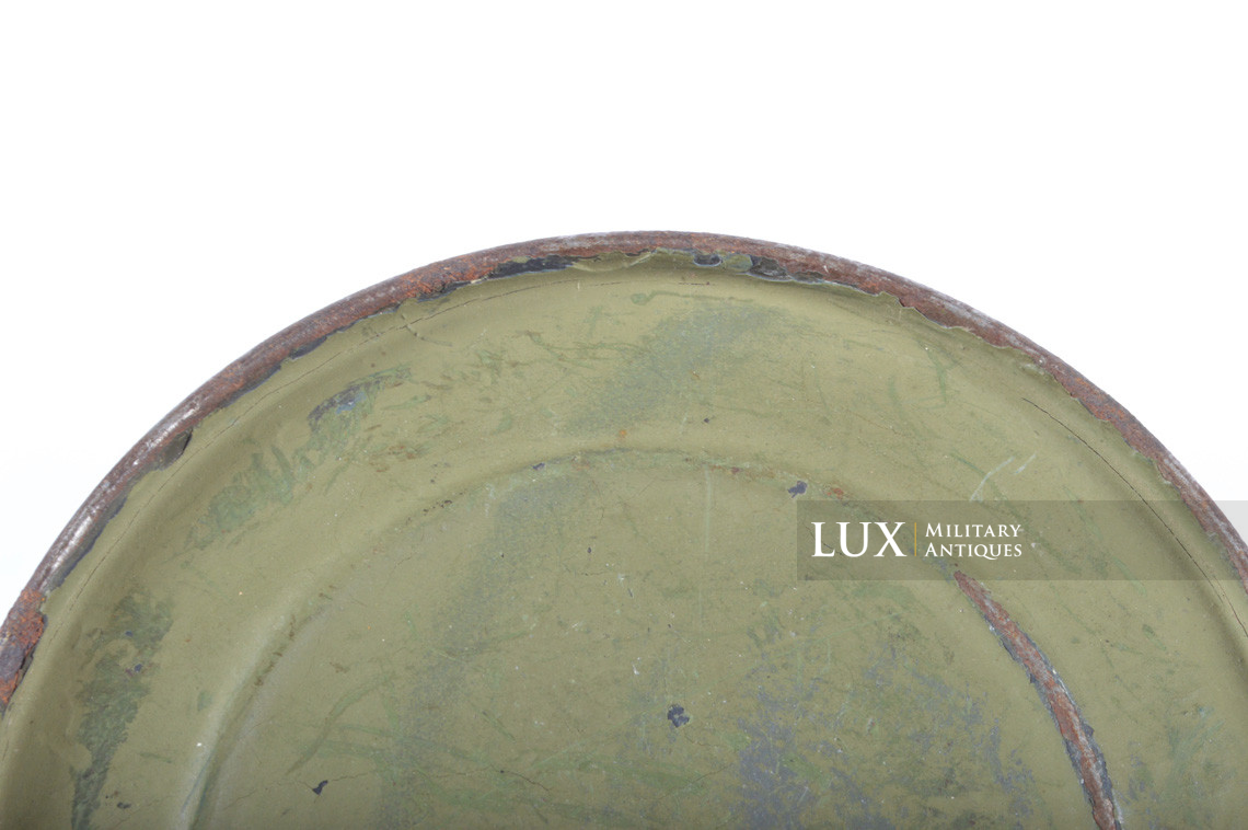 German two-tone camouflage gas mask canister, « untouched » - photo 20