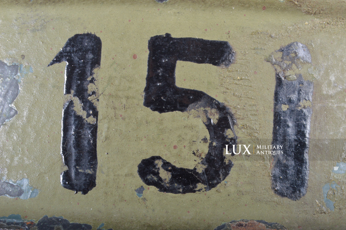 German two-tone camouflage gas mask canister, « untouched » - photo 29