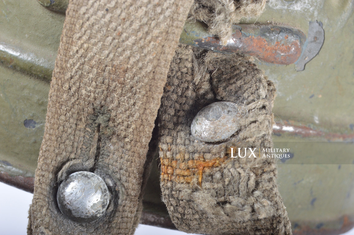 German two-tone camouflage gas mask canister, « untouched » - photo 41
