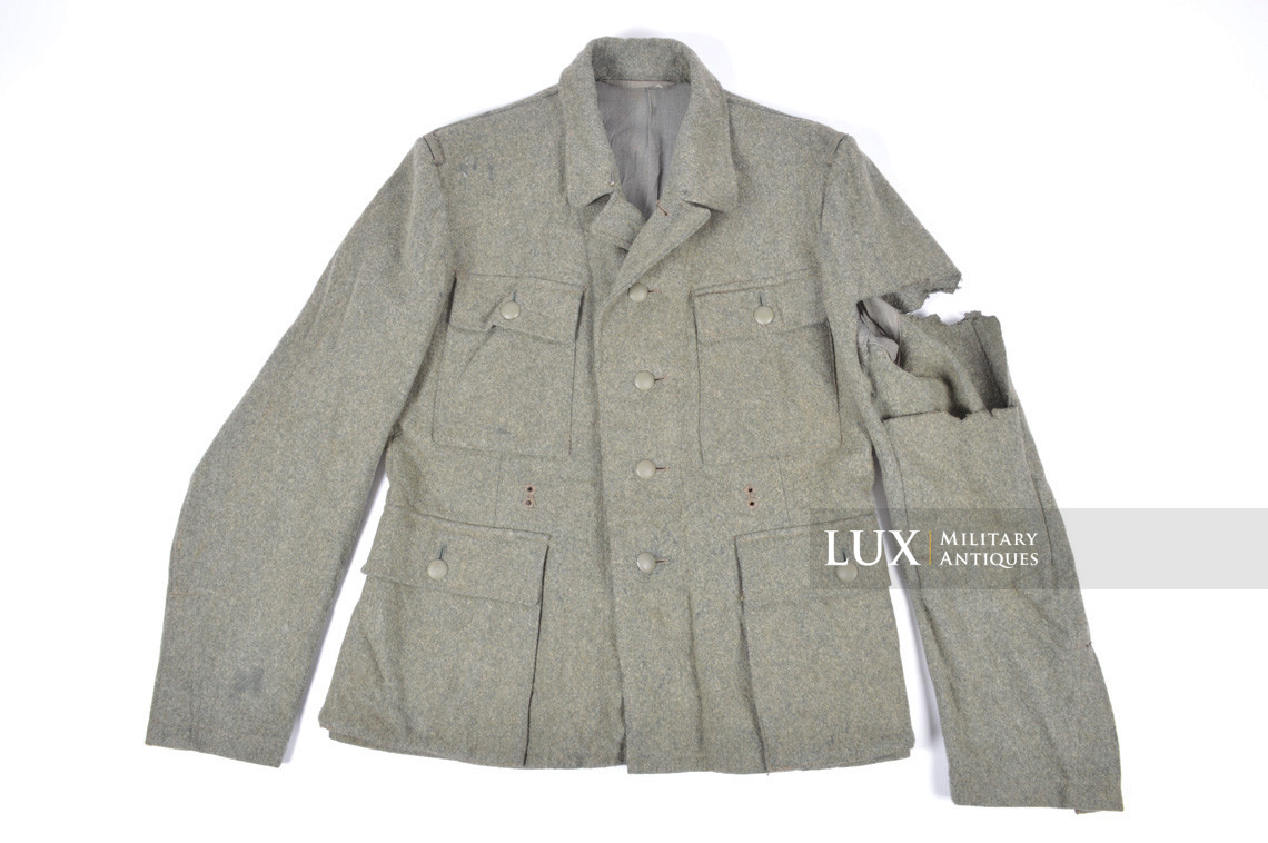 Waffen-SS EM's M43 combat tunic, « Ardennes - Hohenstaufen