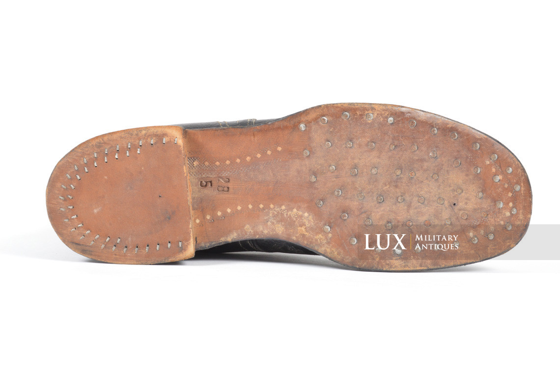 Unissued German « Fallschirmjäger » jump boots, « 1943 » - photo 21