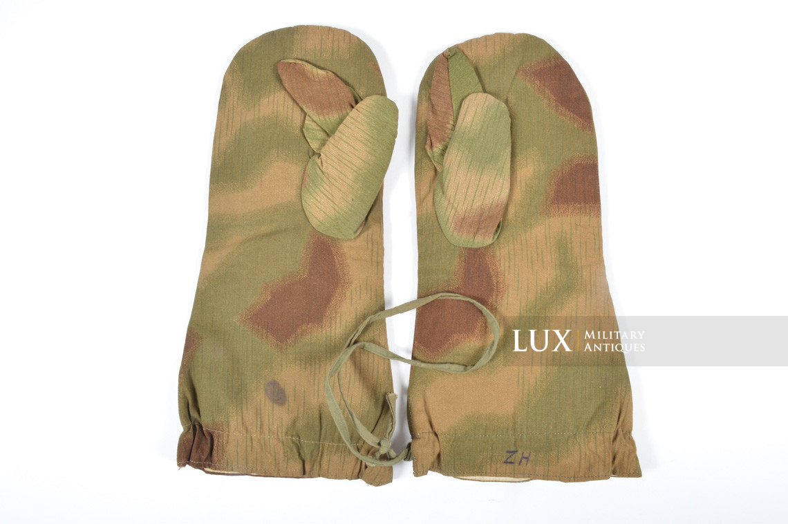 German Heer/Luftwaffe tan/water pattern reversible to white winter ...