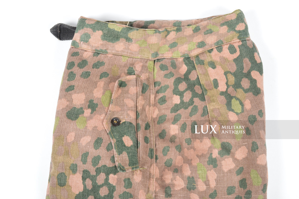 Waffen-SS dot pattern Drillich camouflage panzer trousers - photo 8