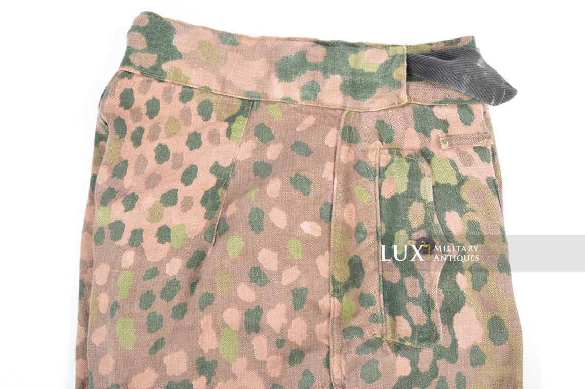 Waffen-SS dot pattern Drillich camouflage panzer trousers - photo 11