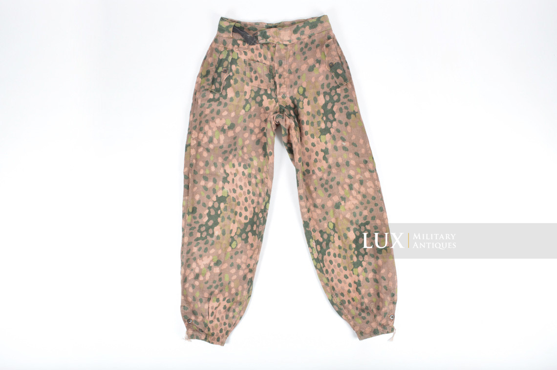 Waffen-SS dot pattern Drillich camouflage panzer trousers - photo 14