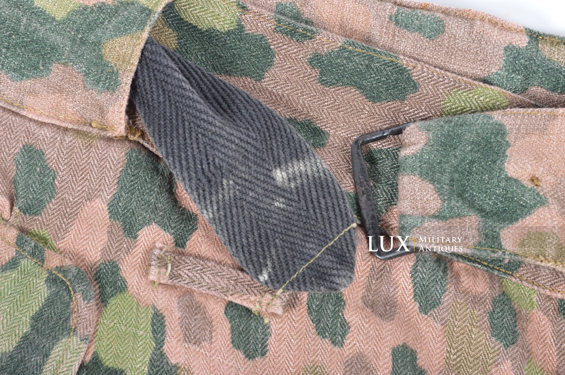 Waffen-SS dot pattern Drillich camouflage panzer trousers - photo 16