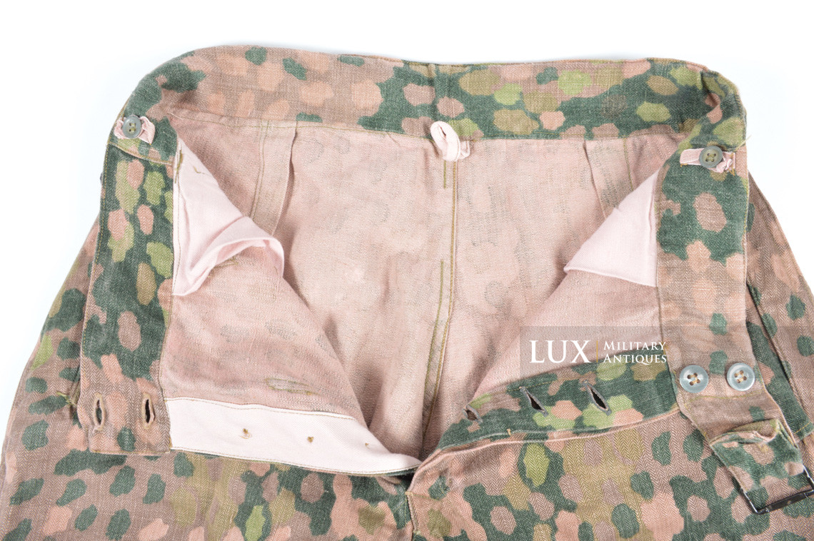 Waffen-SS dot pattern Drillich camouflage panzer trousers - photo 26