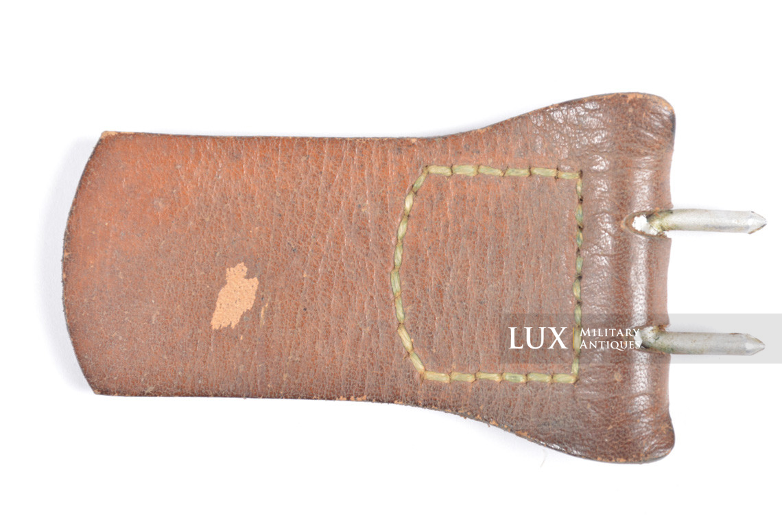 German Police belt buckle leather tab, « 1940 » - photo 8