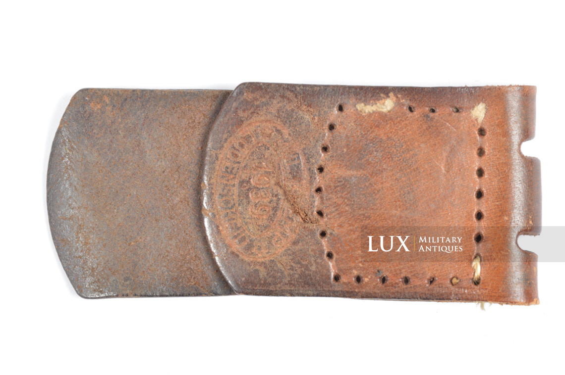 German belt buckle leather tab, « 1939 » - photo 4