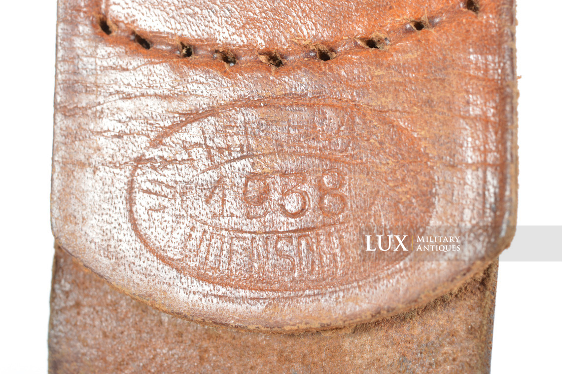 German belt buckle leather tab, « 1938 » - photo 8