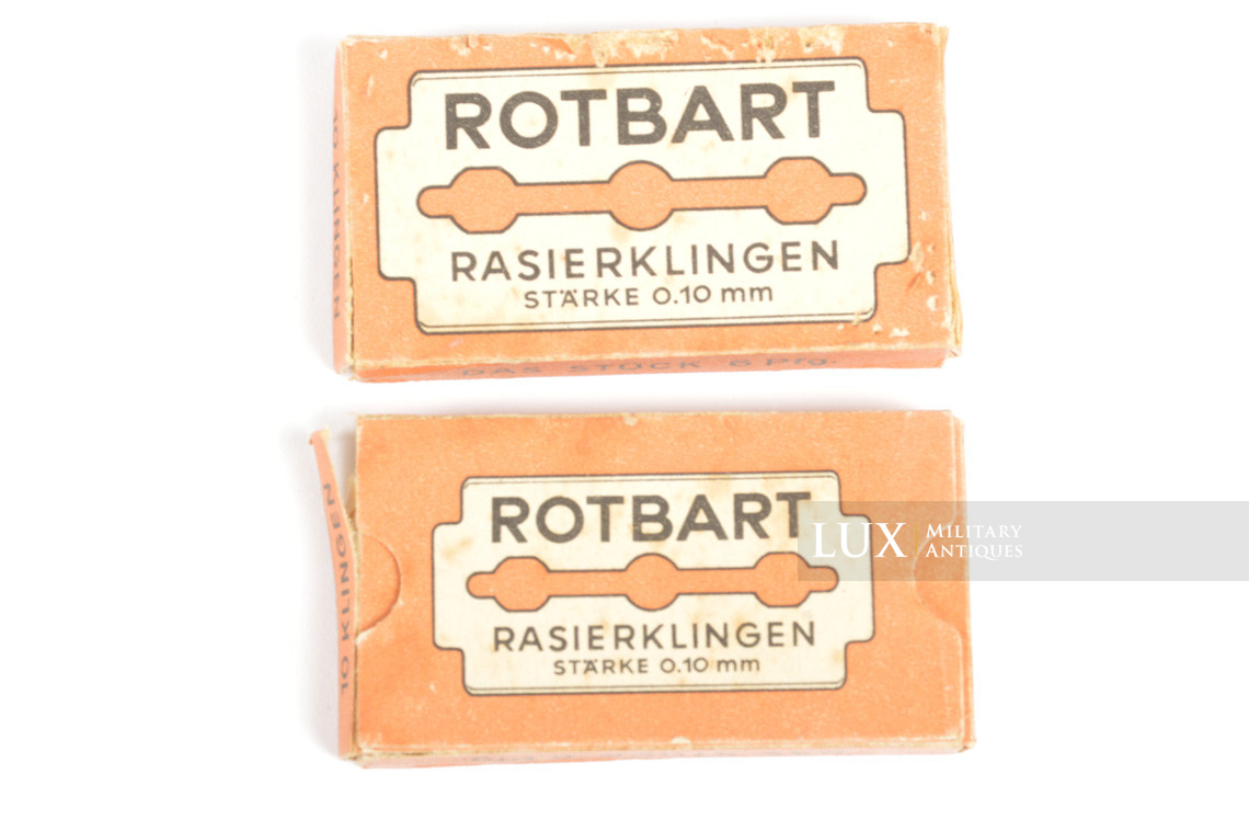 Period German shaving razor blade set, « bakelite » - photo 14