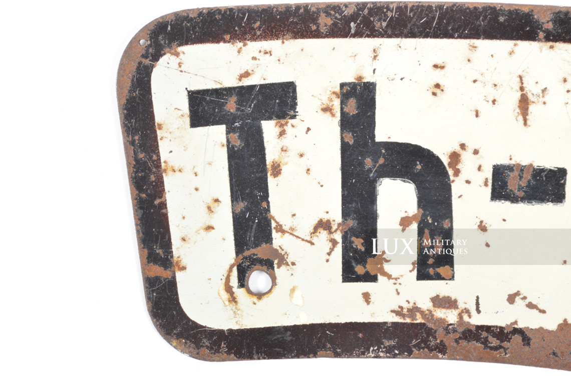 German Heer motorcycle license plate - Lux Military Antiques - photo 18