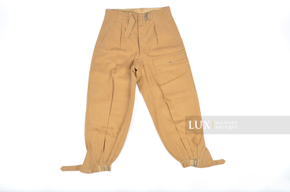 Unissued Luftwaffe tropical service trousers, « RAMCKE » - photo 4