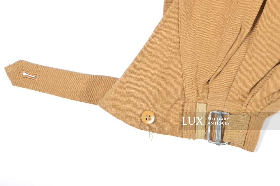 Unissued Luftwaffe tropical service trousers, « RAMCKE » - photo 7