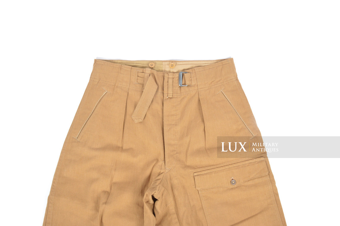 Unissued Luftwaffe tropical service trousers, « RAMCKE » - photo 9