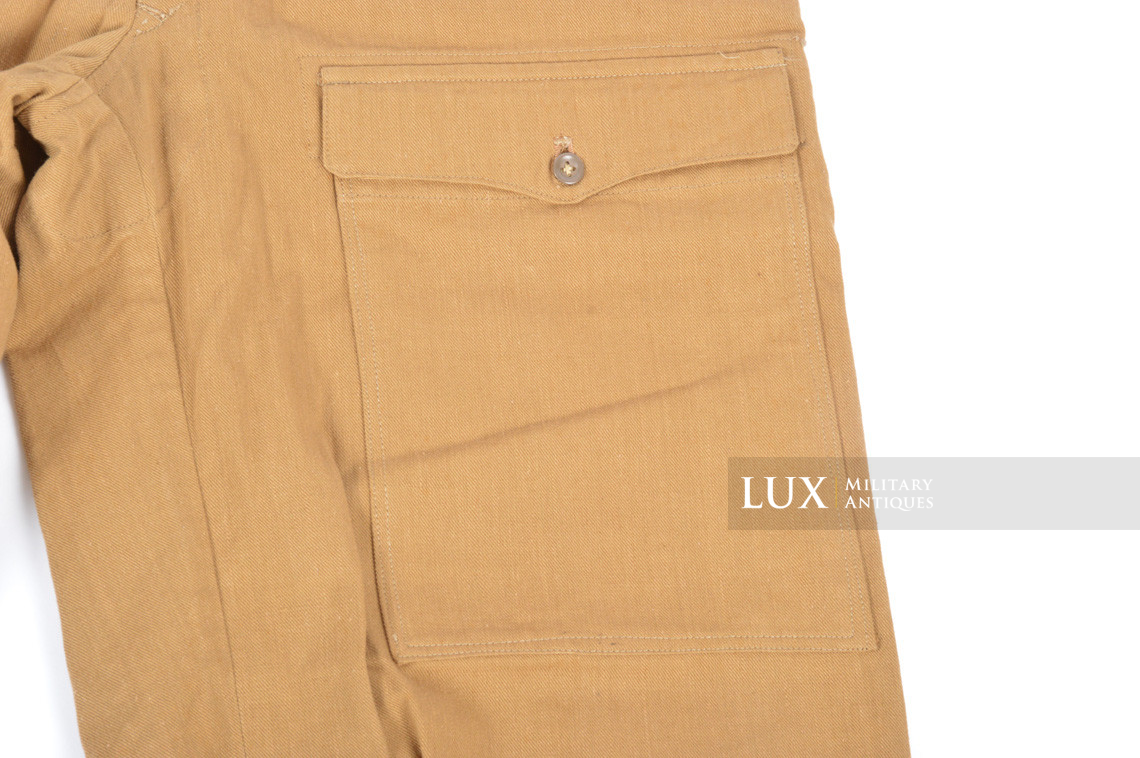 Unissued Luftwaffe tropical service trousers, « RAMCKE » - photo 10