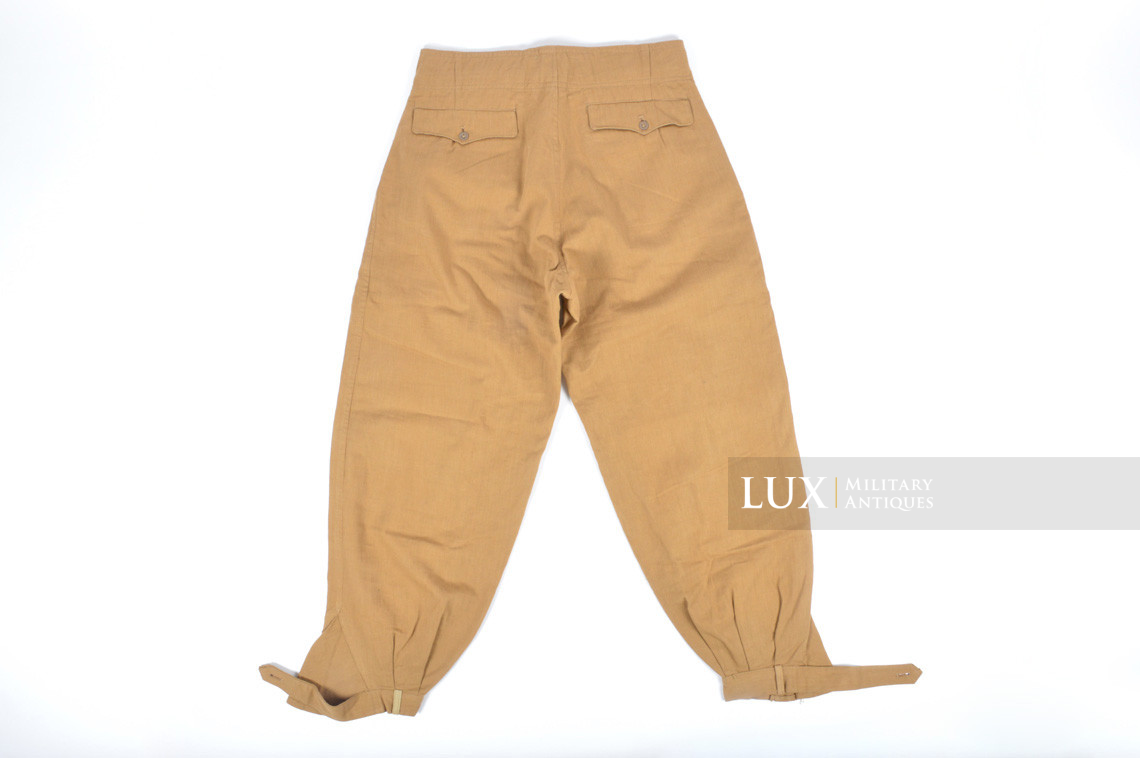 Unissued Luftwaffe tropical service trousers, « RAMCKE » - photo 13