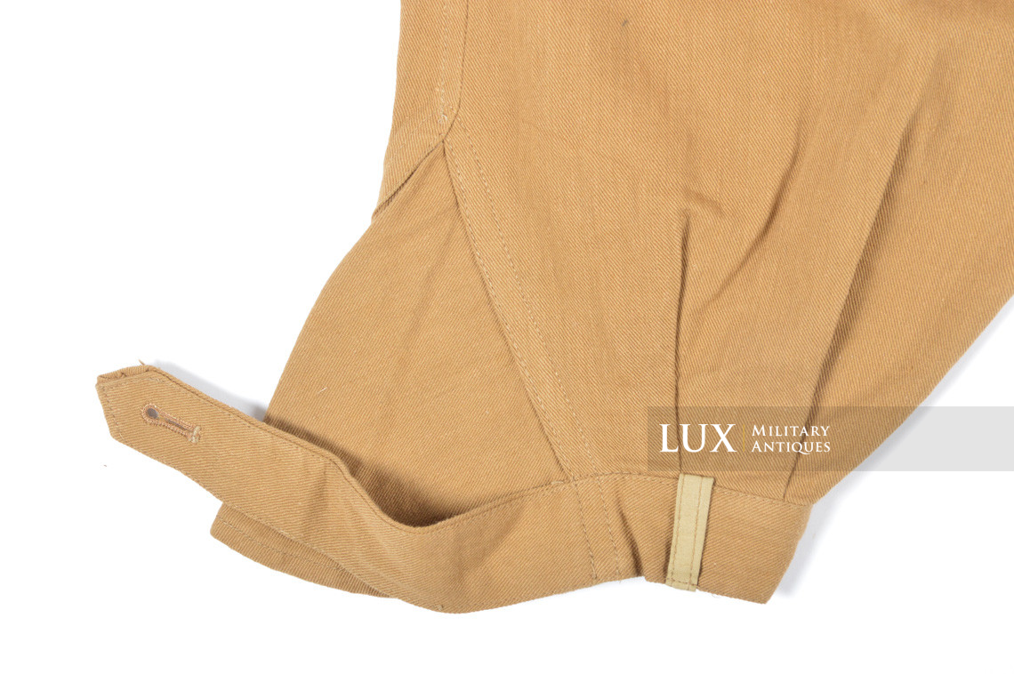 Unissued Luftwaffe tropical service trousers, « RAMCKE » - photo 14