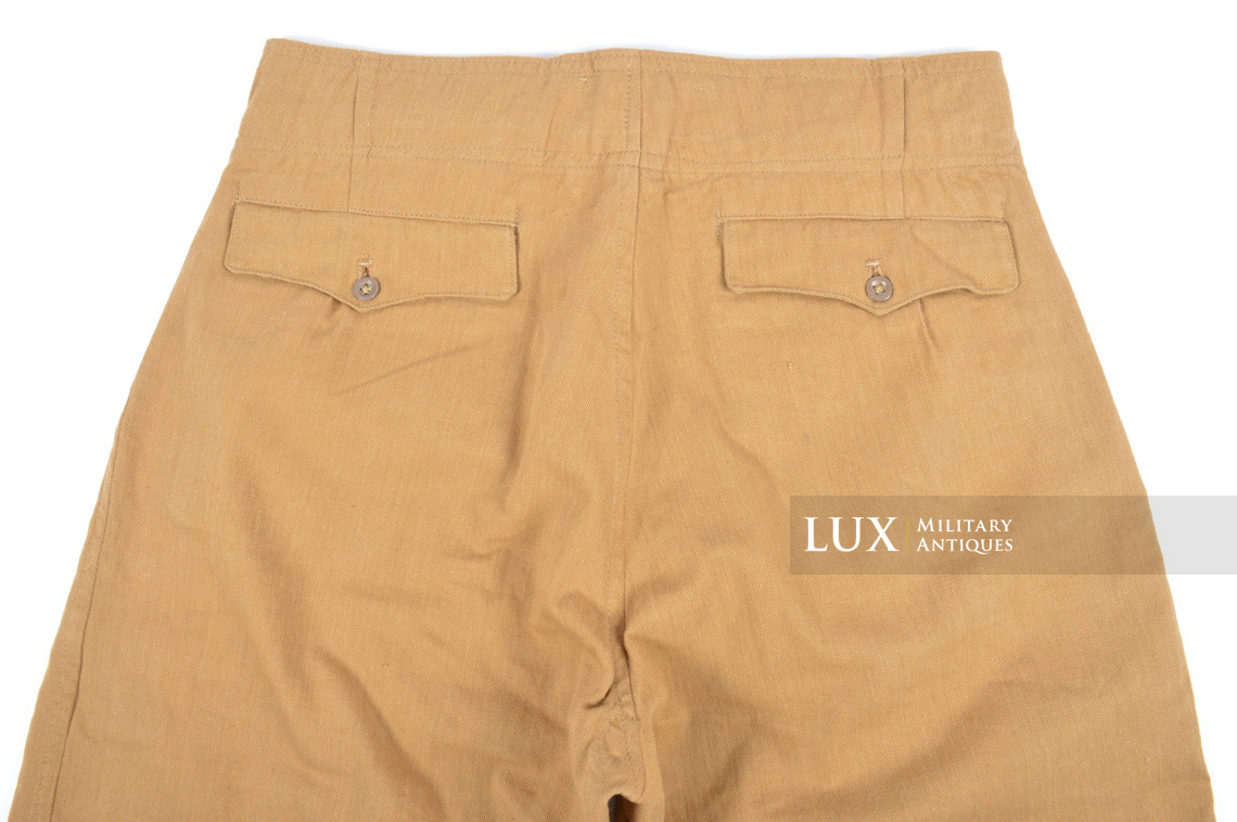 Unissued Luftwaffe tropical service trousers, « RAMCKE » - photo 16