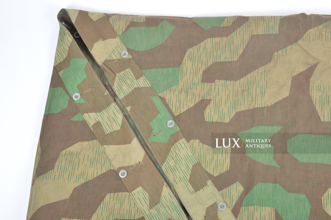 Early German Heer / Luftwaffe splinter camouflage shelter quarter / poncho - photo 8