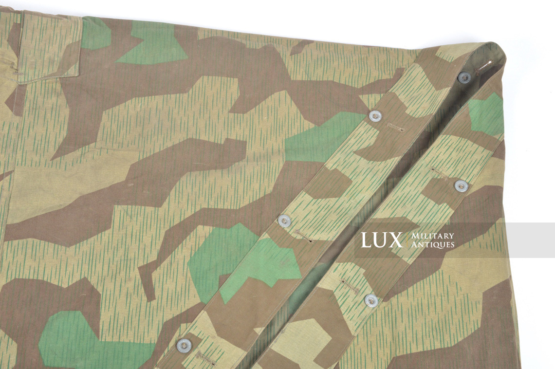 Early German Heer / Luftwaffe splinter camouflage shelter quarter / poncho - photo 9