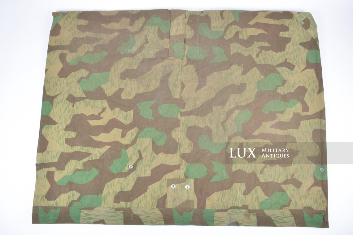 Early German Heer / Luftwaffe splinter camouflage shelter quarter / poncho - photo 13
