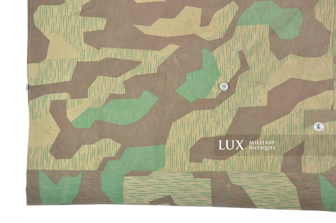 Early German Heer / Luftwaffe splinter camouflage shelter quarter / poncho - photo 14