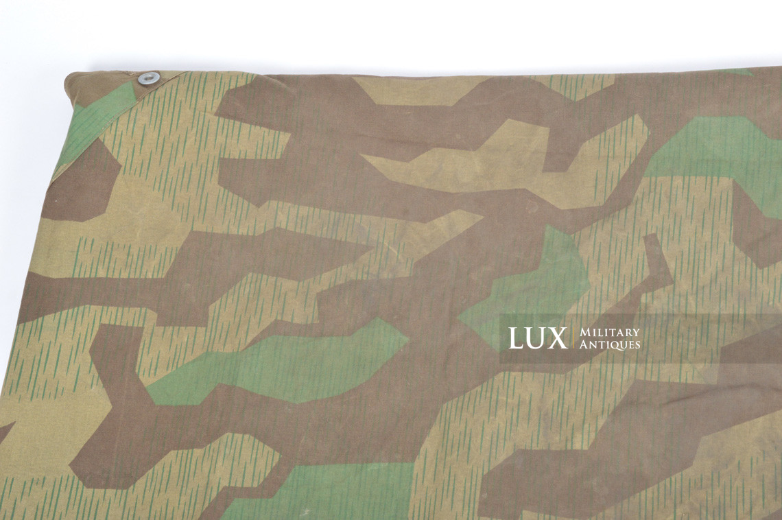 Early German Heer / Luftwaffe splinter camouflage shelter quarter / poncho - photo 15