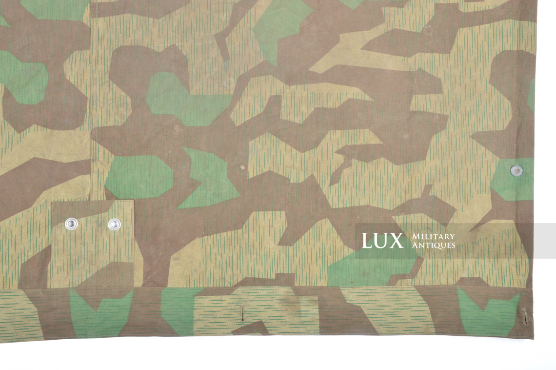 Early German Heer / Luftwaffe splinter camouflage shelter quarter / poncho - photo 17