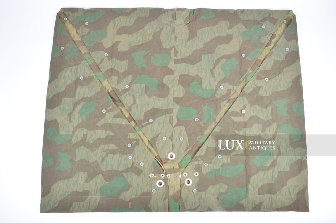 Early German Heer / Luftwaffe splinter camouflage shelter quarter / poncho - photo 19